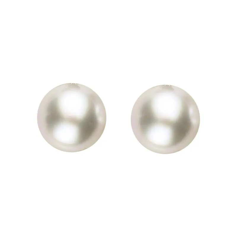Sterling Silver White Freshwater Pearl 4mm Stud Earrings sold by Jura Watches