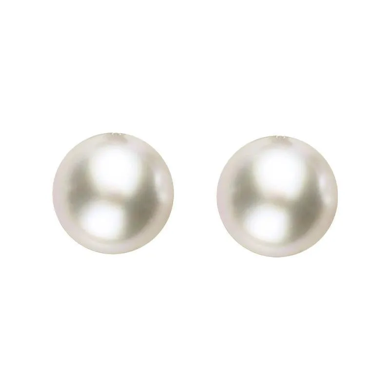 Sterling Silver 5mm White Freshwater Pearl Stud Earrings sold by Jura Watches
