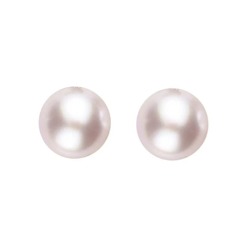 Sterling Silver 4mm Pink Freshwater Pearl Stud Earrings sold by Jura Watches