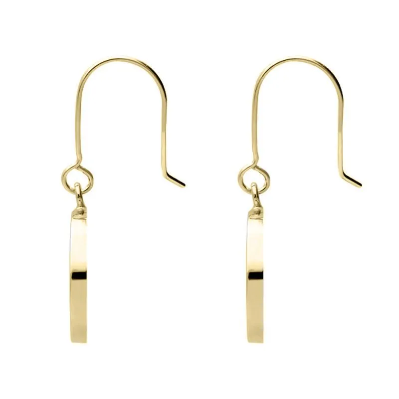 9ct Yellow Gold Amber Round Tree Drop Earrings sold by Jura Watches product image thumbnail 2