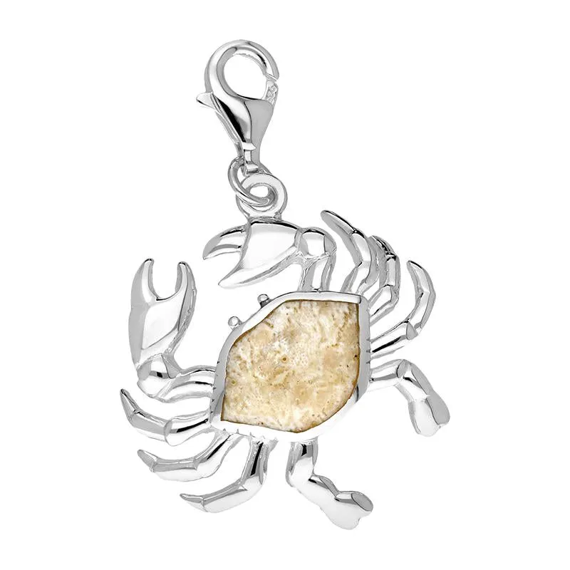 Sterling Silver Coquina Crab Charm sold by Jura Watches