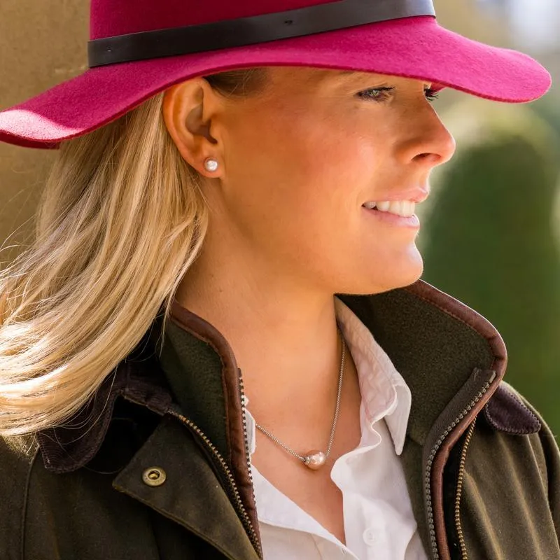 Sterling Silver Pink Freshwater Baroque Pearl Two Piece Set sold by Jura Watches product image thumbnail 2