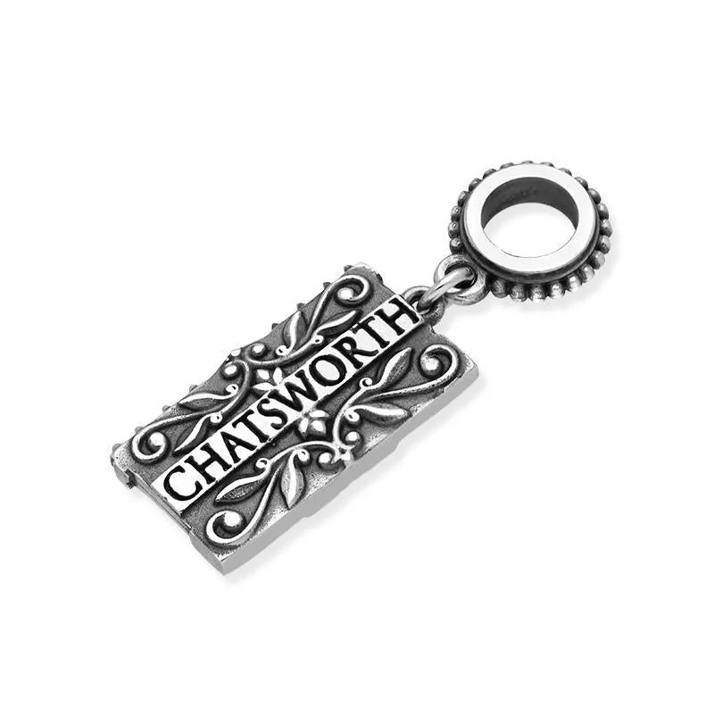 Sterling Silver Chatsworth House Charm sold by Jura Watches product image thumbnail 2