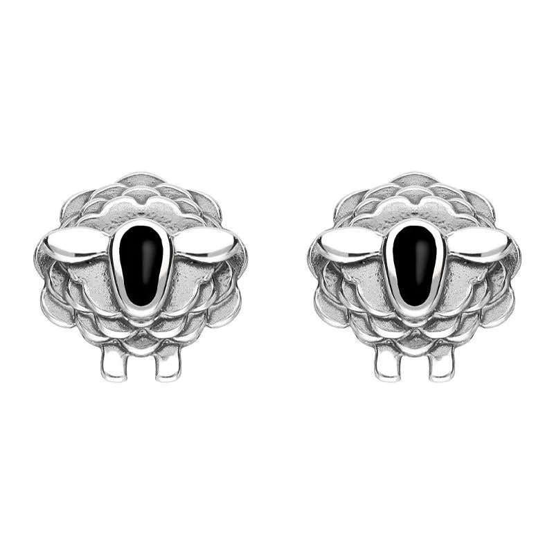 Sterling Silver Whitby Jet Sheep Two Piece Set sold by Jura Watches product image thumbnail 3