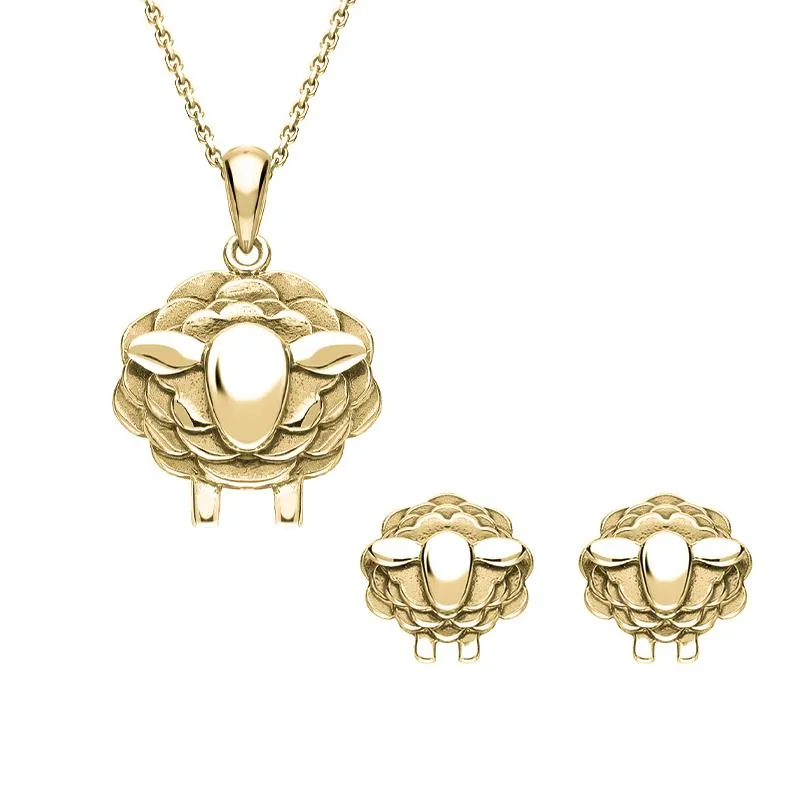 9ct Yellow Gold Sheep Two Piece Set sold by Jura Watches