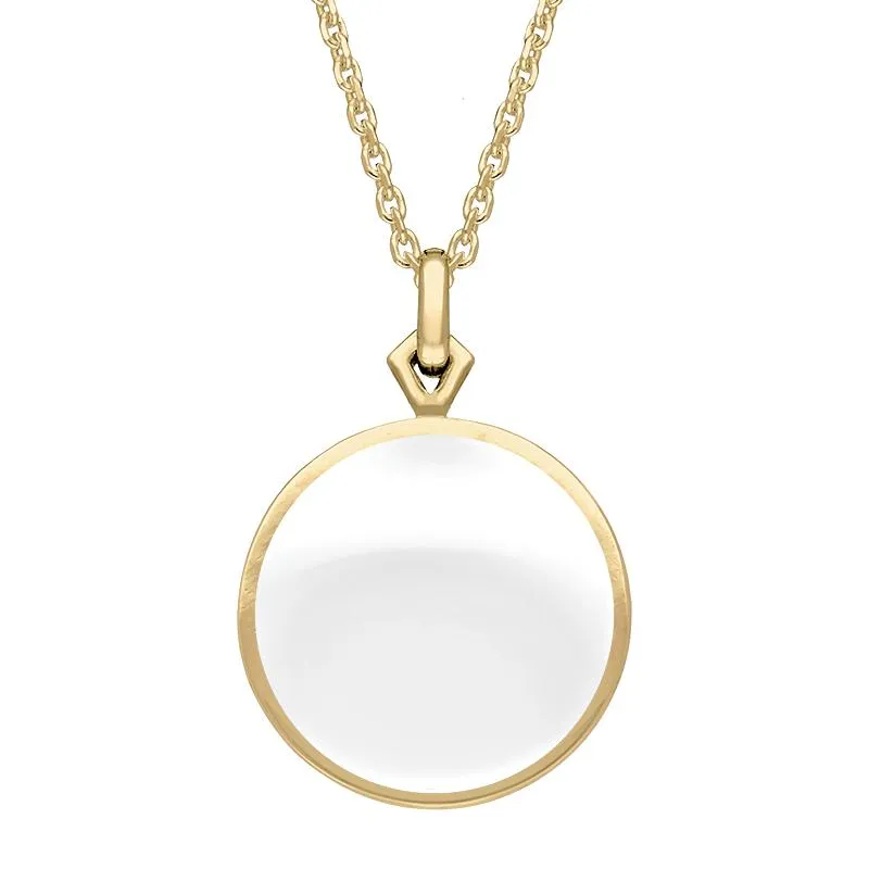 9ct Yellow Gold Bauxite Flore Filigree Necklace sold by Jura Watches product image thumbnail 2