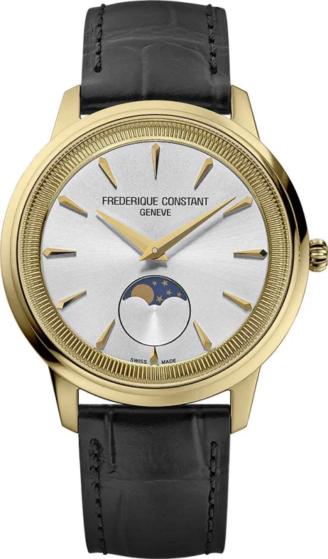 Frederique Constant Moneta Classic Moonphase Watch sold by Jura Watches