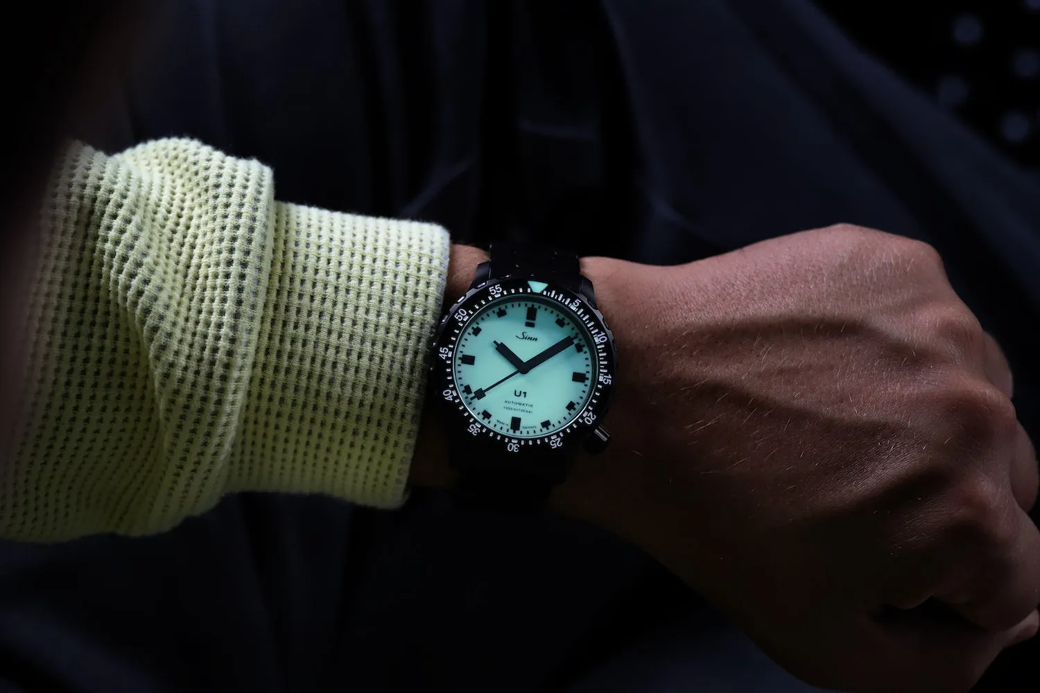 Sinn U1 S L Grey Canvas Limited Edition Watch sold by Jura Watches product image thumbnail 4