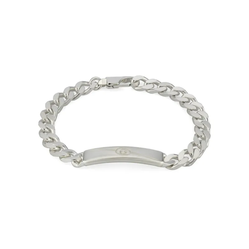 Gucci Interlocking Sterling Silver Bracelet sold by Jura Watches