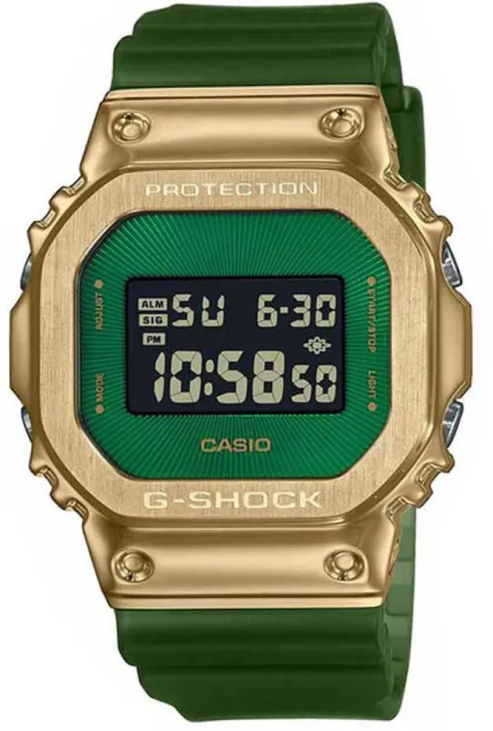 G-Shock 5600 Emerald Gold D sold by Jura Watches