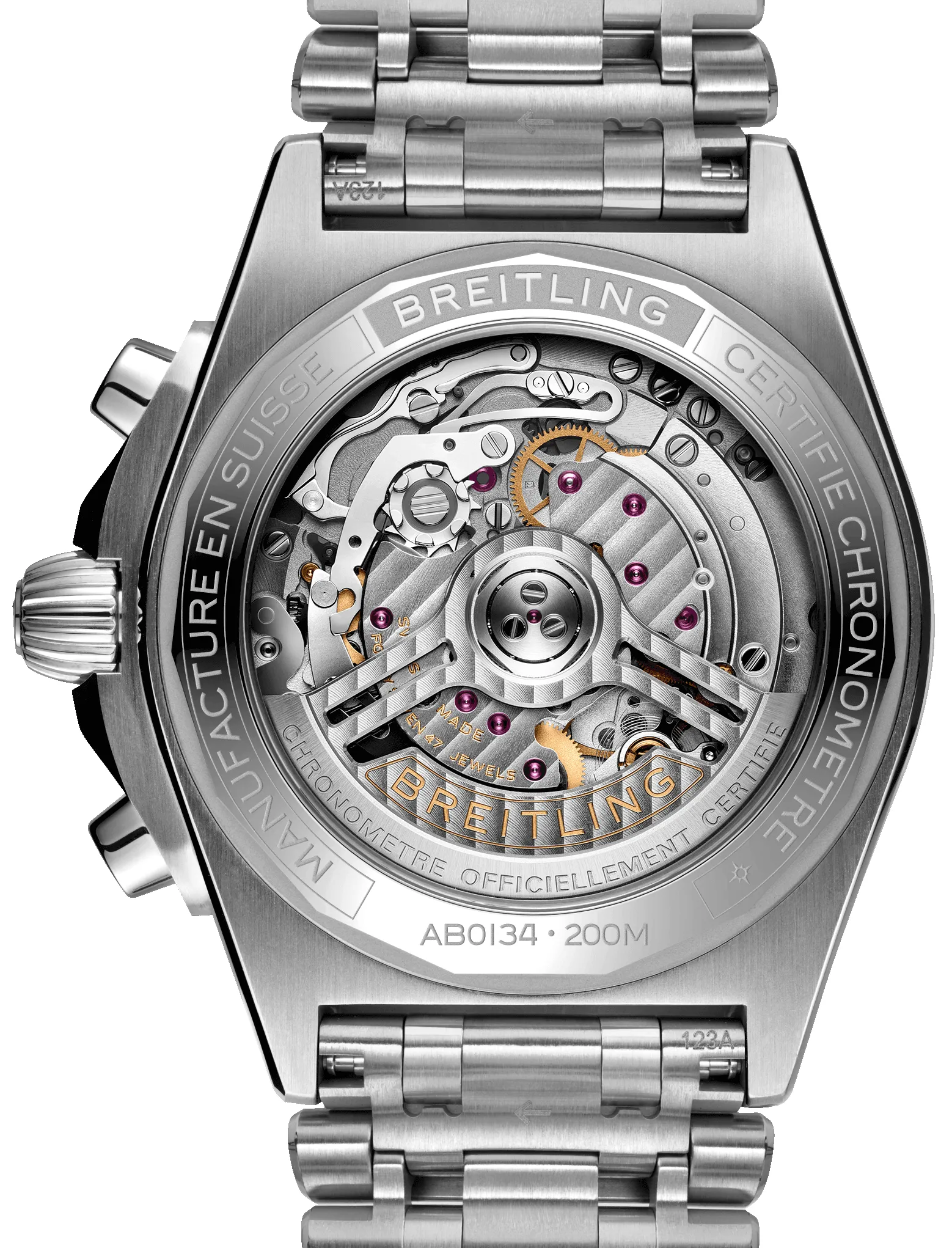 Breitling Ex-Display Chronomat B01 42 Green Watch sold by Jura Watches product image thumbnail 3