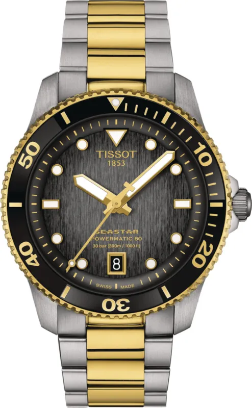 Tissot Seastar 1000 Powermatic 80 40mm Watch made by Tissot