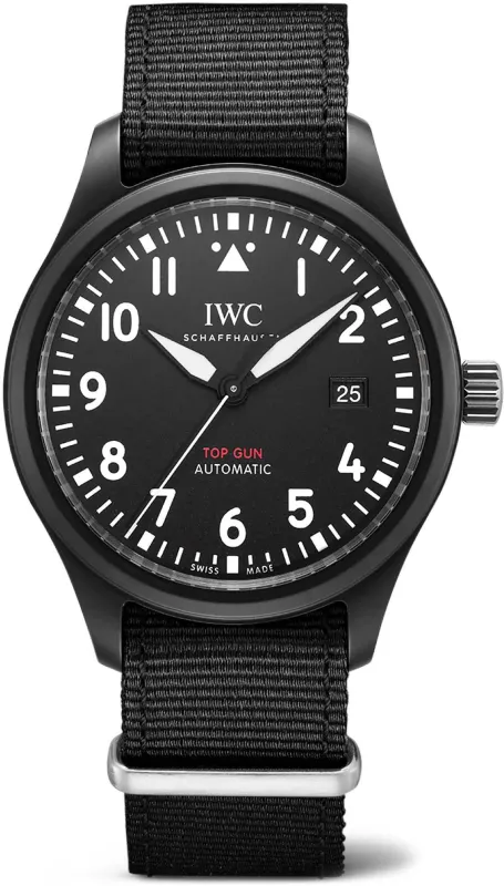 IWC Ex-Display Pilots Automatic Top Gun Watch made by Jura Watches
