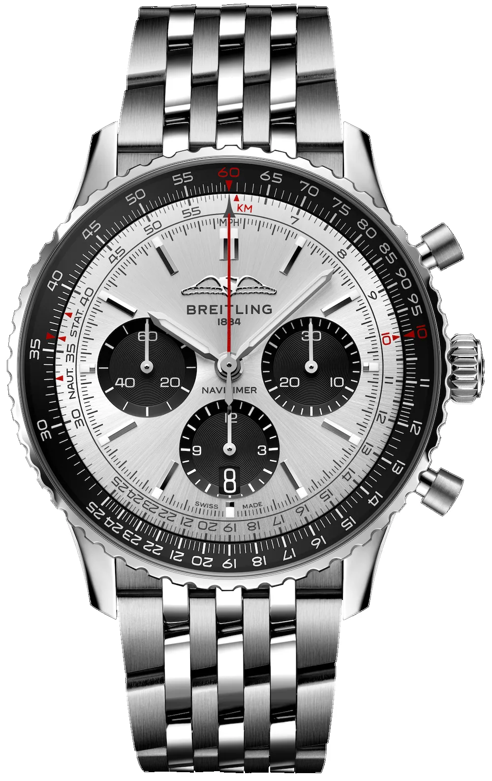 Breitling Ex-Display Navitimer B01 Chronograph 43 Bracelet Watch sold by Jura Watches