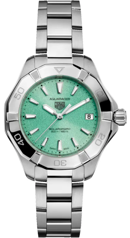 TAG Heuer Ex-Display Aquaracer Professional 200 Solargraph 34 Watch made by Jura Watches