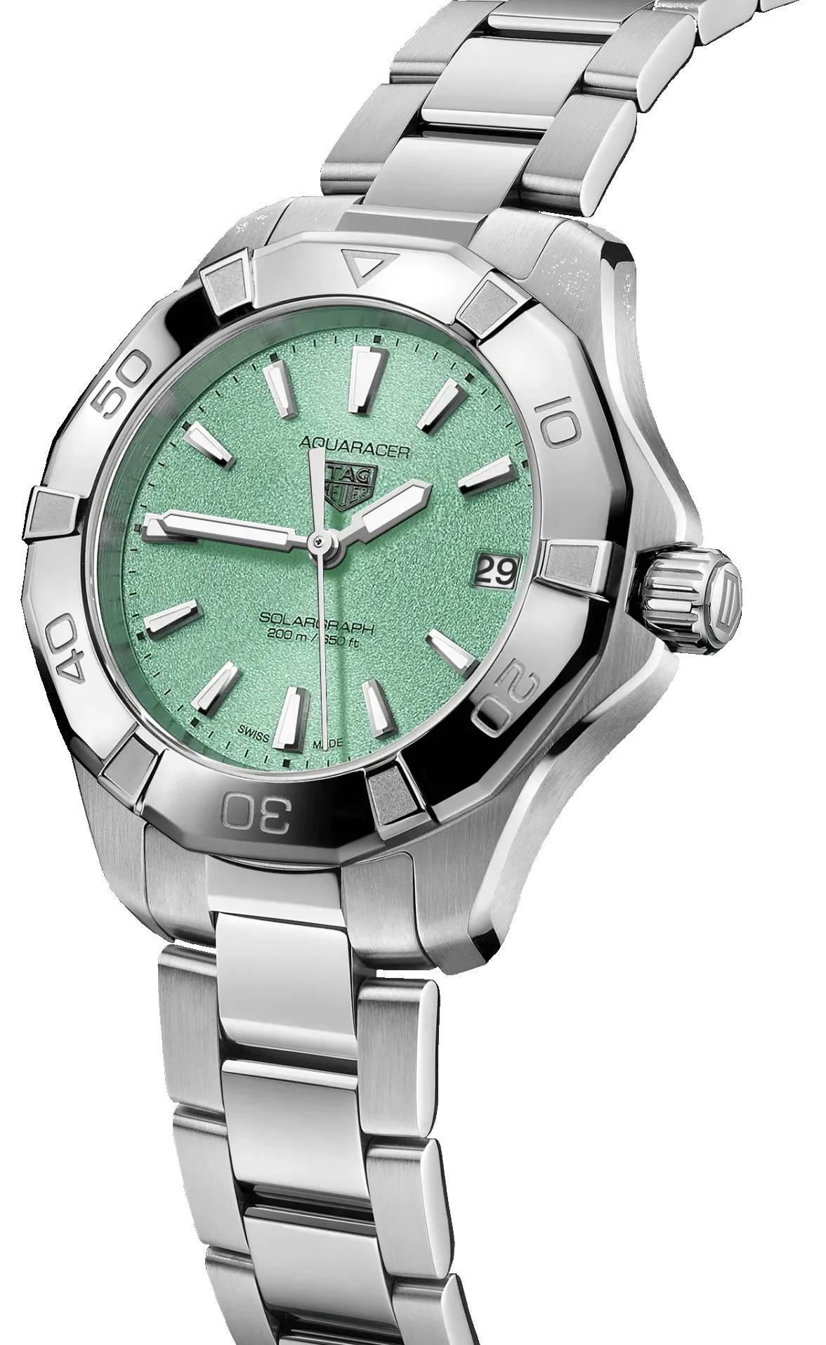 TAG Heuer Ex-Display Aquaracer Professional 200 Solargraph 34 Watch sold by Jura Watches product image thumbnail 2