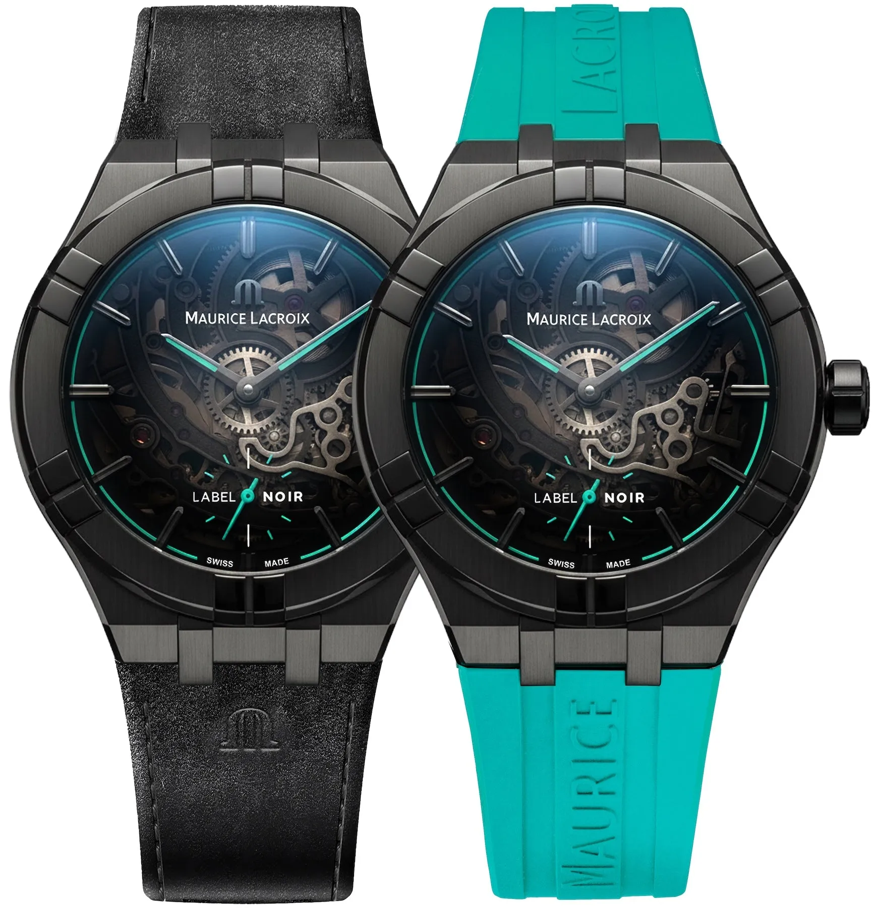 Maurice Lacroix Aikon Label Noir Manufacture Skeleton Limited Edition Watch sold by Jura Watches product image thumbnail 3