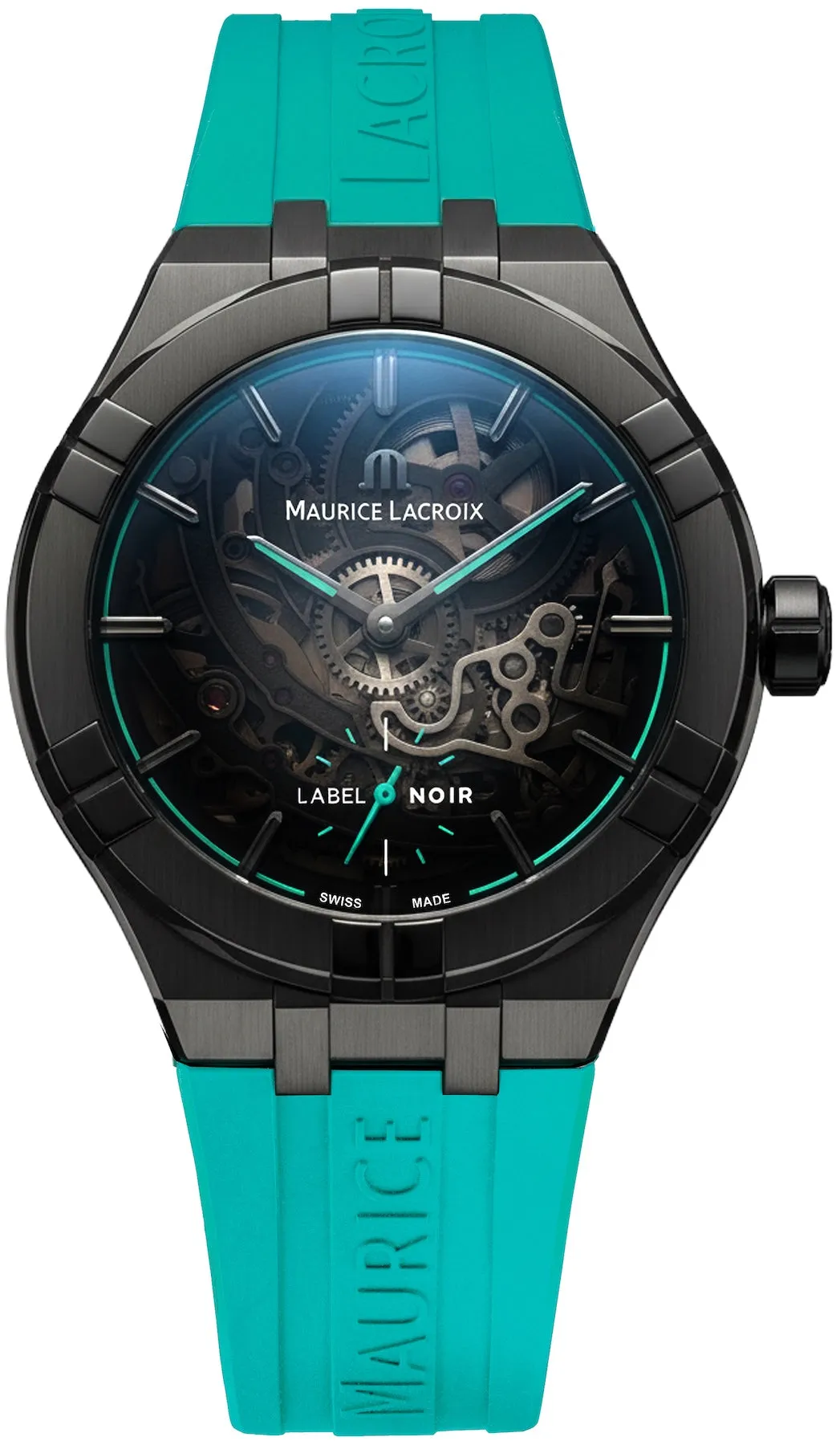 Maurice Lacroix Aikon Label Noir Manufacture Skeleton Limited Edition Watch sold by Jura Watches product image thumbnail 2