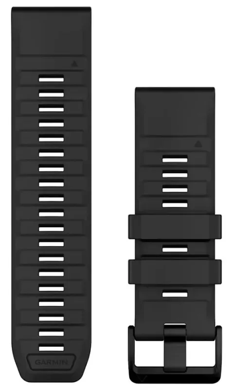 Garmin Strap QuickFit 26 Black Silicone sold by Jura Watches