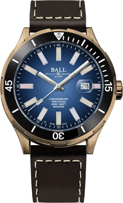 Ball Watch Company Roadmaster M Marvelight Limited Edition Bronze made by Jura Watches