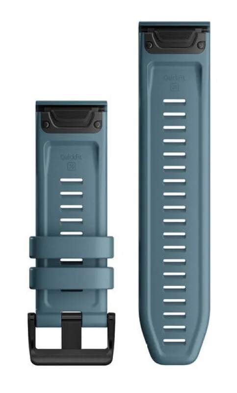 Garmin Strap QuickFit 26 Lakeside Blue Silicone made by Garmin