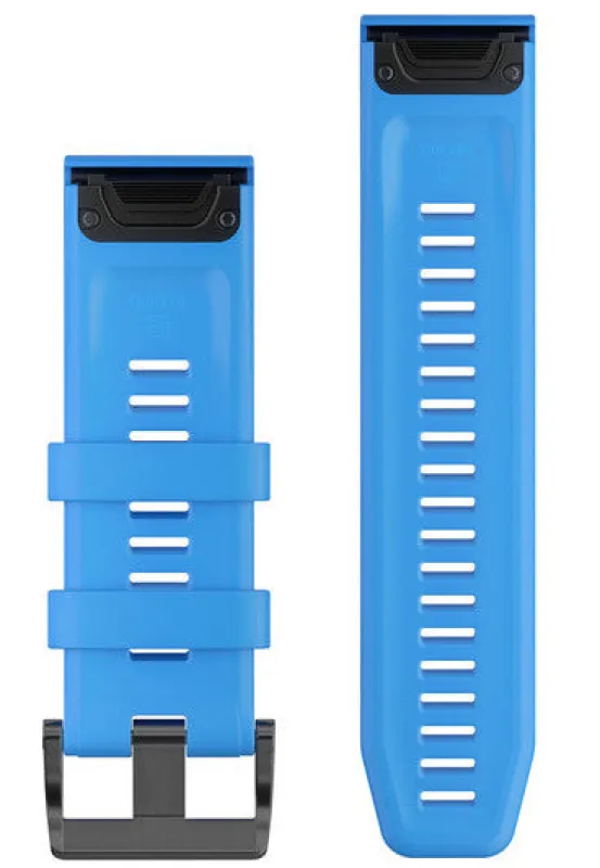 Garmin Strap QuickFit 26 Amp Cyan Blue Silicone made by Garmin