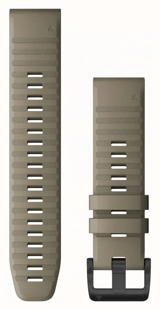 Garmin Watch Bands QuickFit 22 Dark Sandstone Silicone sold by Jura Watches