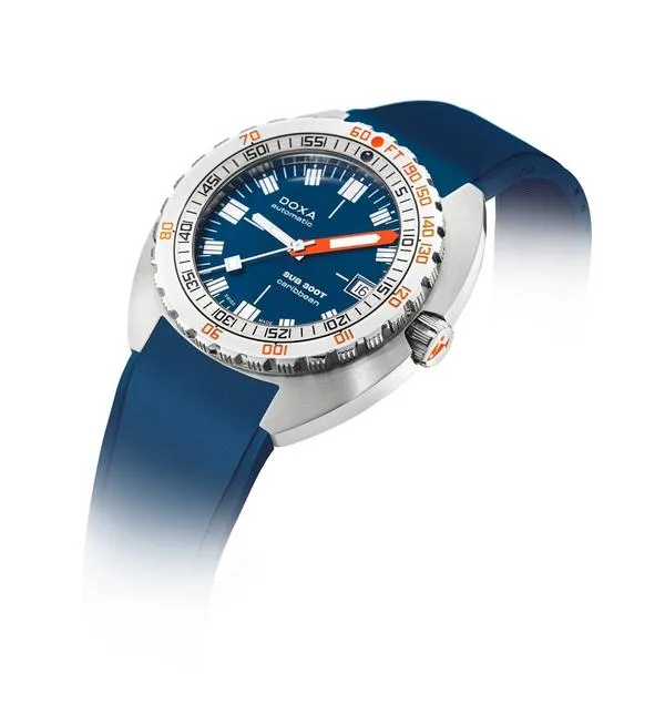 Doxa SUB 300T Caribbean Rubber Watch sold by Jura Watches product image thumbnail 2