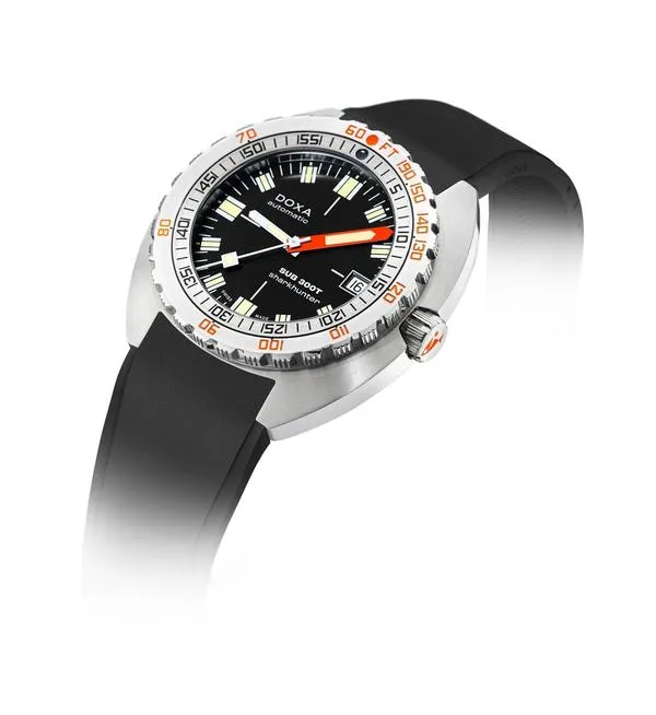 Doxa SUB 300T Sharkhunter Rubber Watch sold by Jura Watches product image thumbnail 2