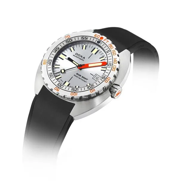 Doxa SUB 300T Searambler Rubber Watch sold by Jura Watches product image thumbnail 2