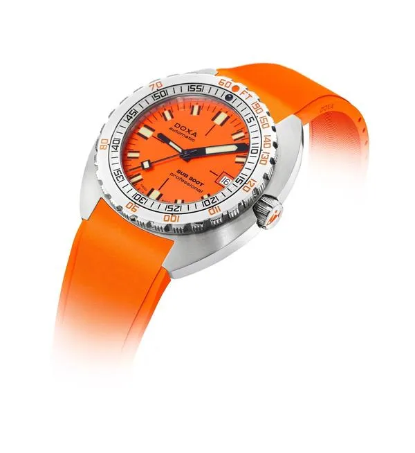 Doxa Sub 300T Professional Rubber Watch sold by Jura Watches product image thumbnail 2
