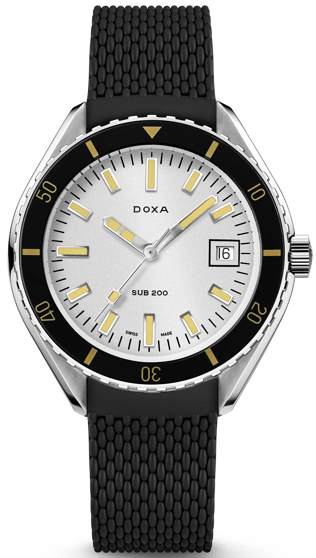 Doxa Sub 200 Searambler Rubber Watch sold by Jura Watches