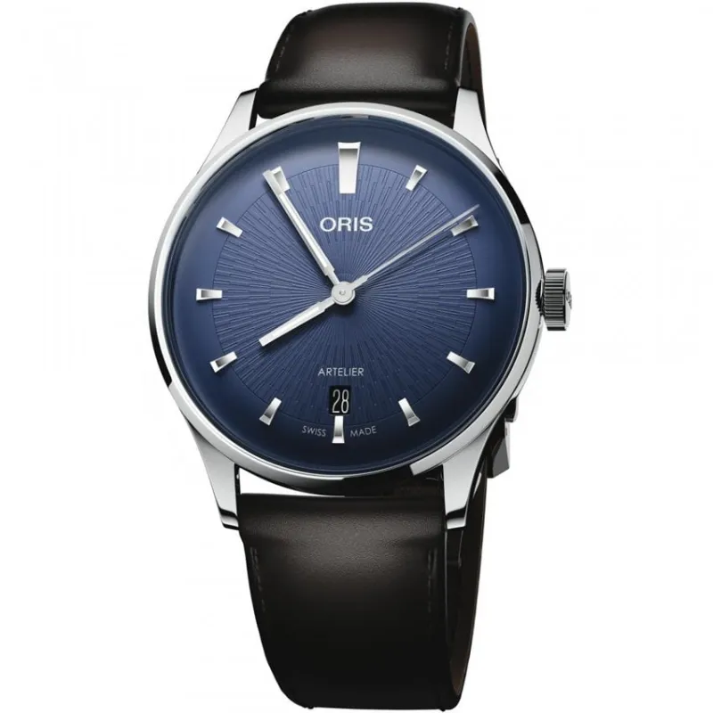Oris Artelier Complication Blue Watch made by Oris