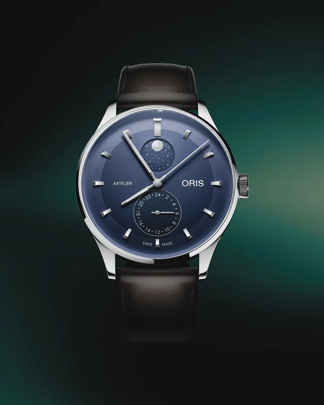 Oris Artelier Complication Blue Watch sold by Jura Watches product image thumbnail 2