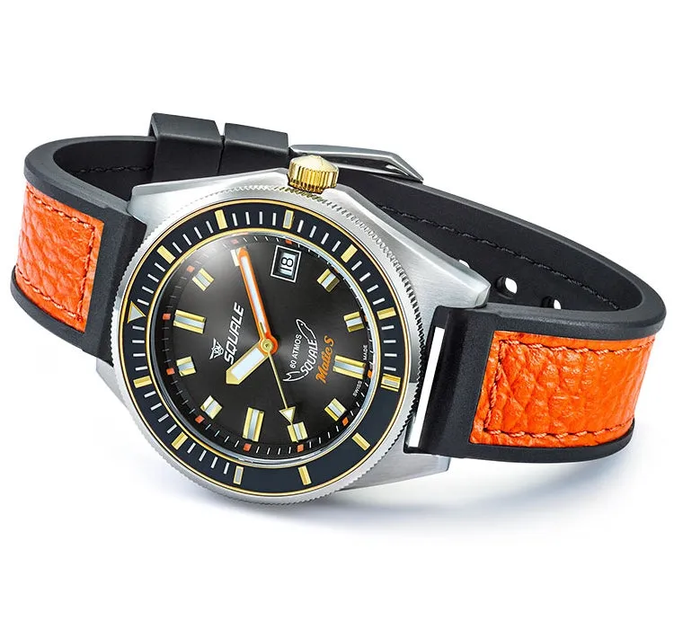 Squale Matic S Two Tone HydroLeather Watch sold by Jura Watches product image thumbnail 5