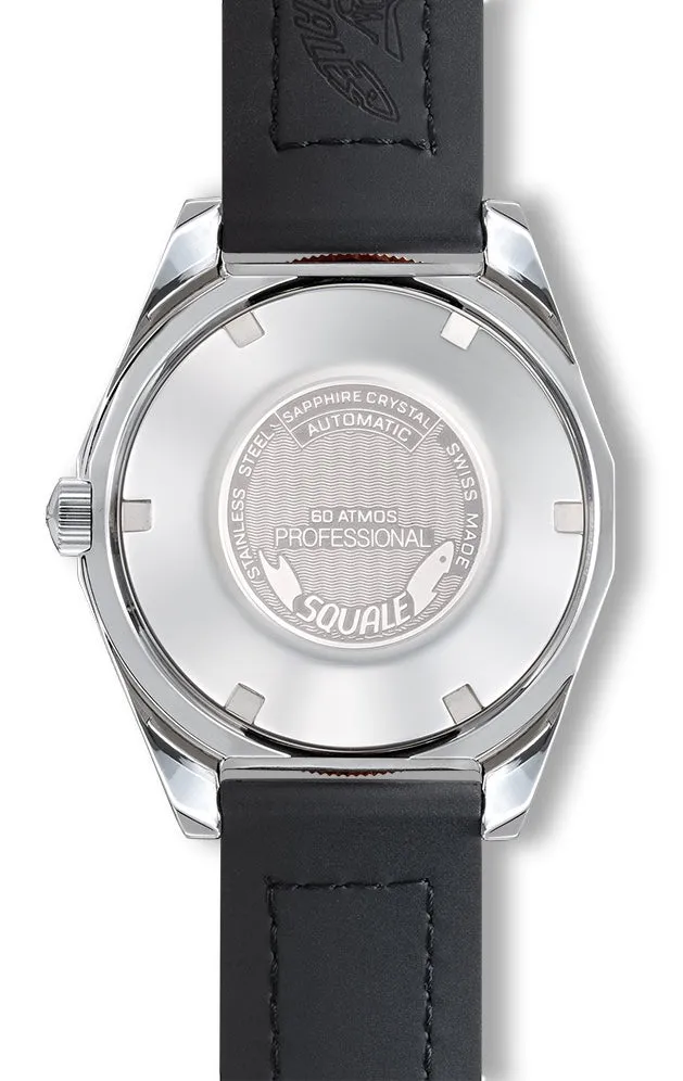 Squale Matic S Orange HydroLeather Watch sold by Jura Watches product image thumbnail 3