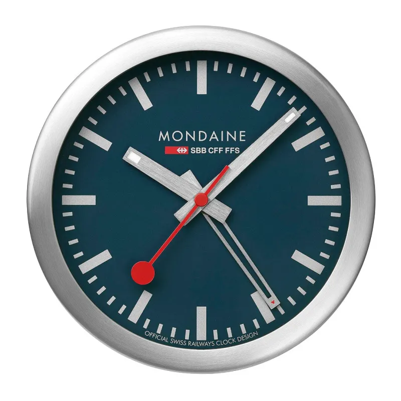 Mondaine Table and Alarm Clock made by Mondaine