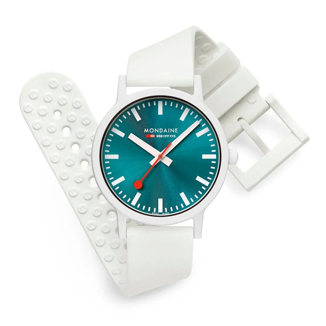 Mondaine Essence Teal Limited Edition Watch sold by Jura Watches product image thumbnail 5
