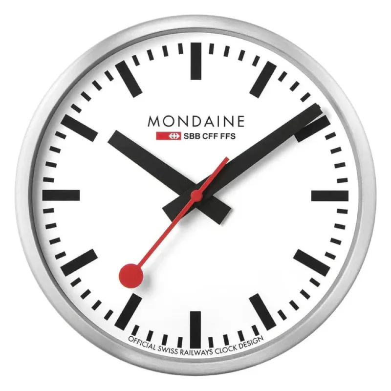 Mondaine Clock Wall 25cm Watch made by Mondaine