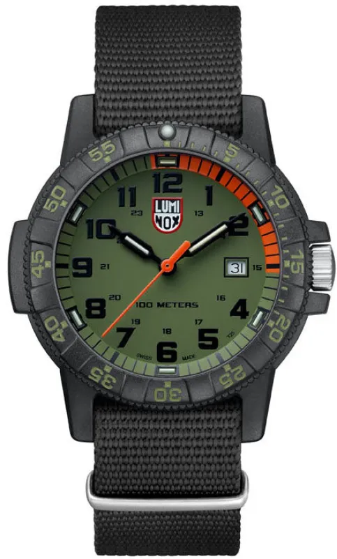 Luminox Leatherback Sea Turtle Giant 0320 Series Watch made by Jura Watches