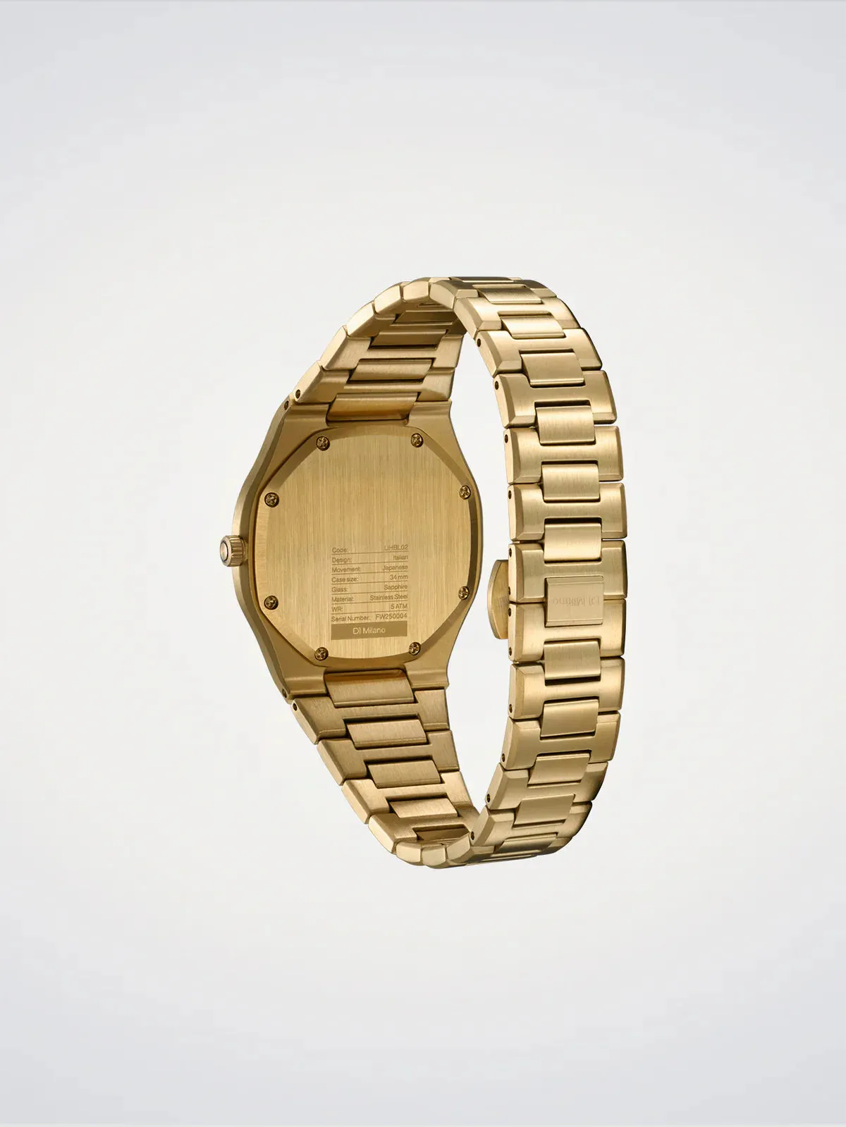 D1 Milano Gold Mellow Ultra Thin Watch sold by Jura Watches product image thumbnail 4