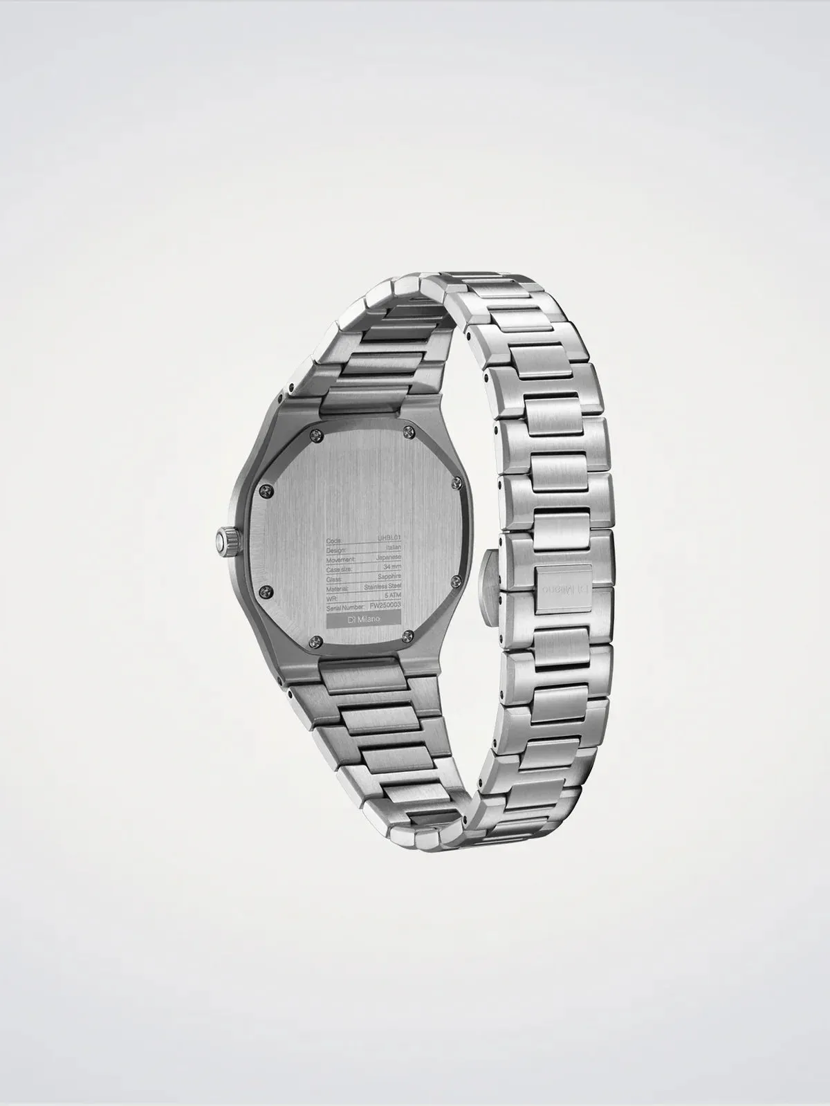 D1 Milano Silver Mellow Ultra Thin Watch sold by Jura Watches product image thumbnail 4