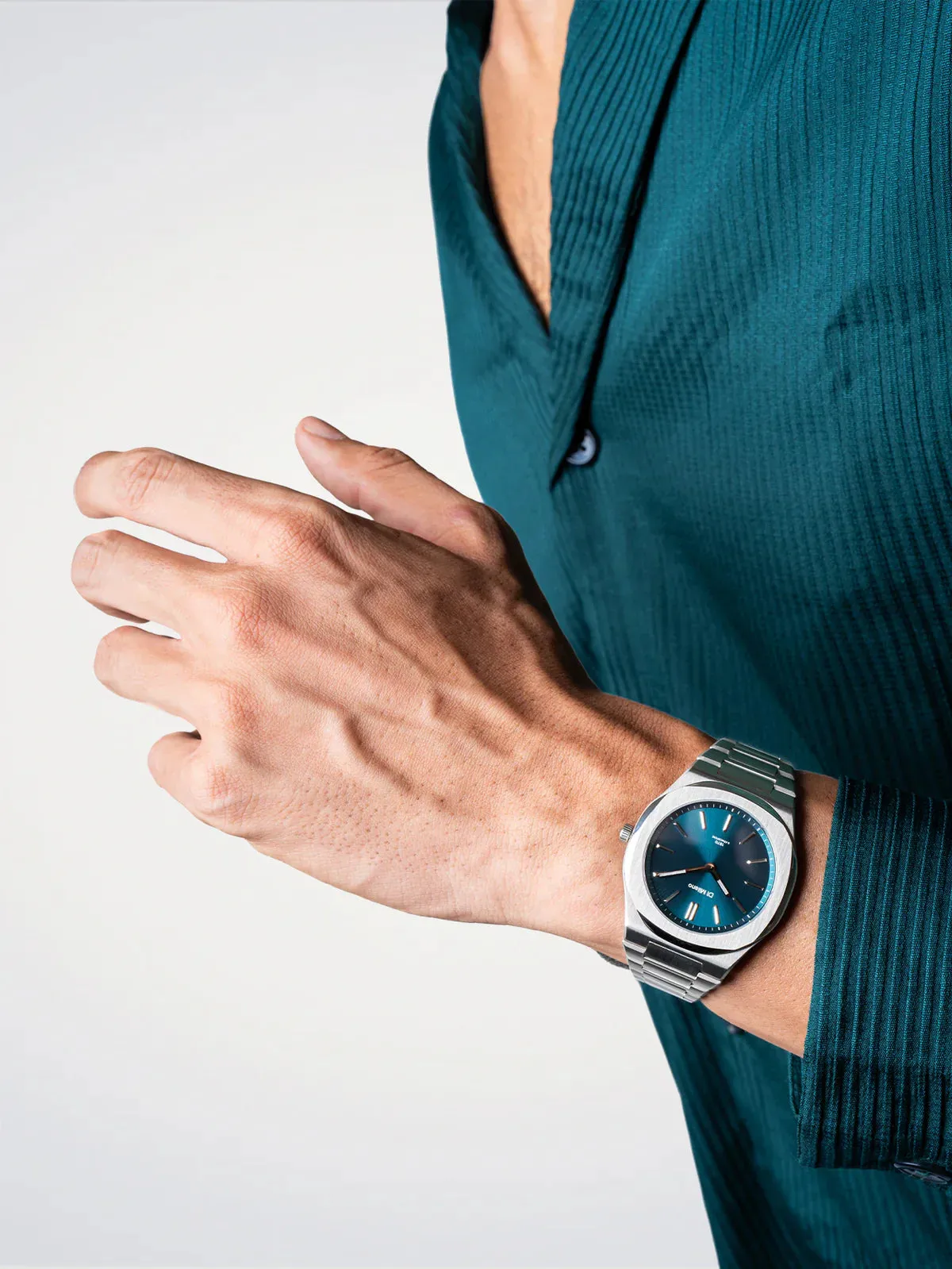 D1 Milano Groovy Green Ultra Thin Watch sold by Jura Watches product image thumbnail 5