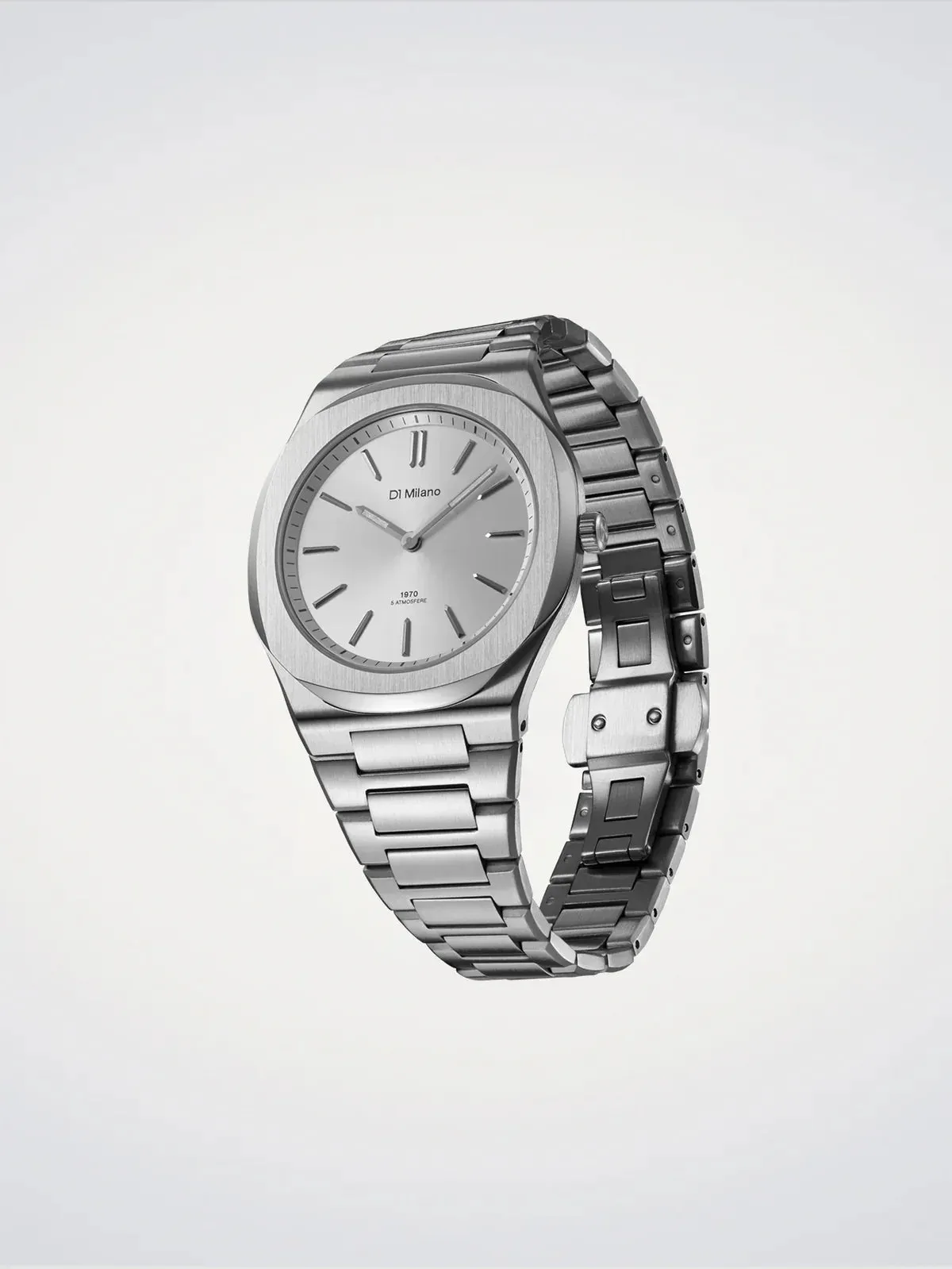 D1 Milano Groovy Silver Ultra Thin Watch sold by Jura Watches product image thumbnail 2