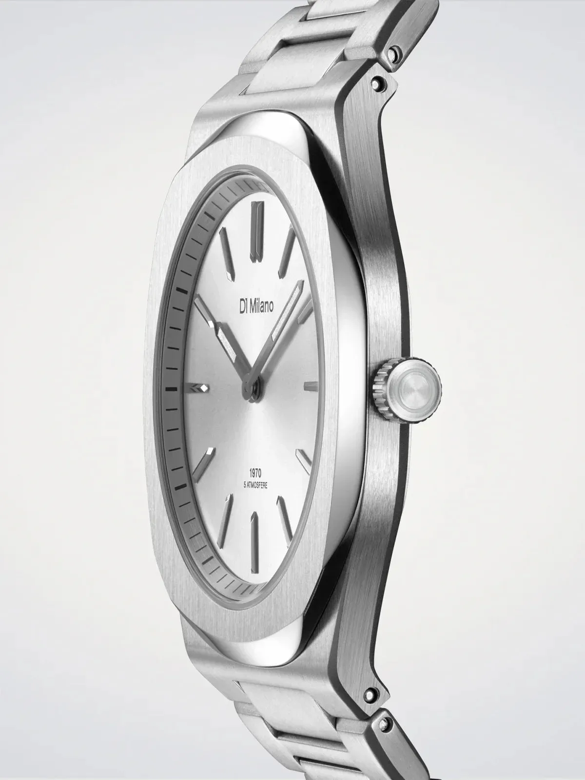 D1 Milano Groovy Silver Ultra Thin Watch sold by Jura Watches product image thumbnail 3