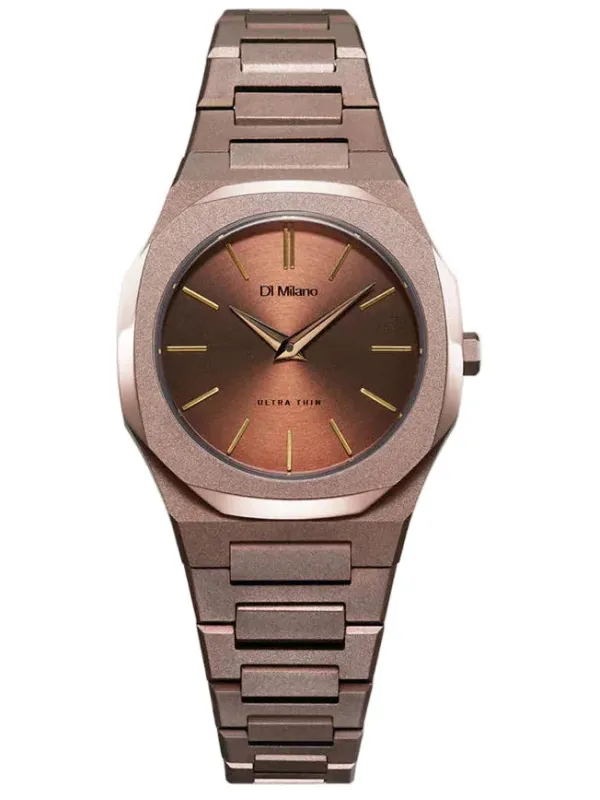 D1 Milano Chocolush Ultra Thin Watch made by Jura Watches