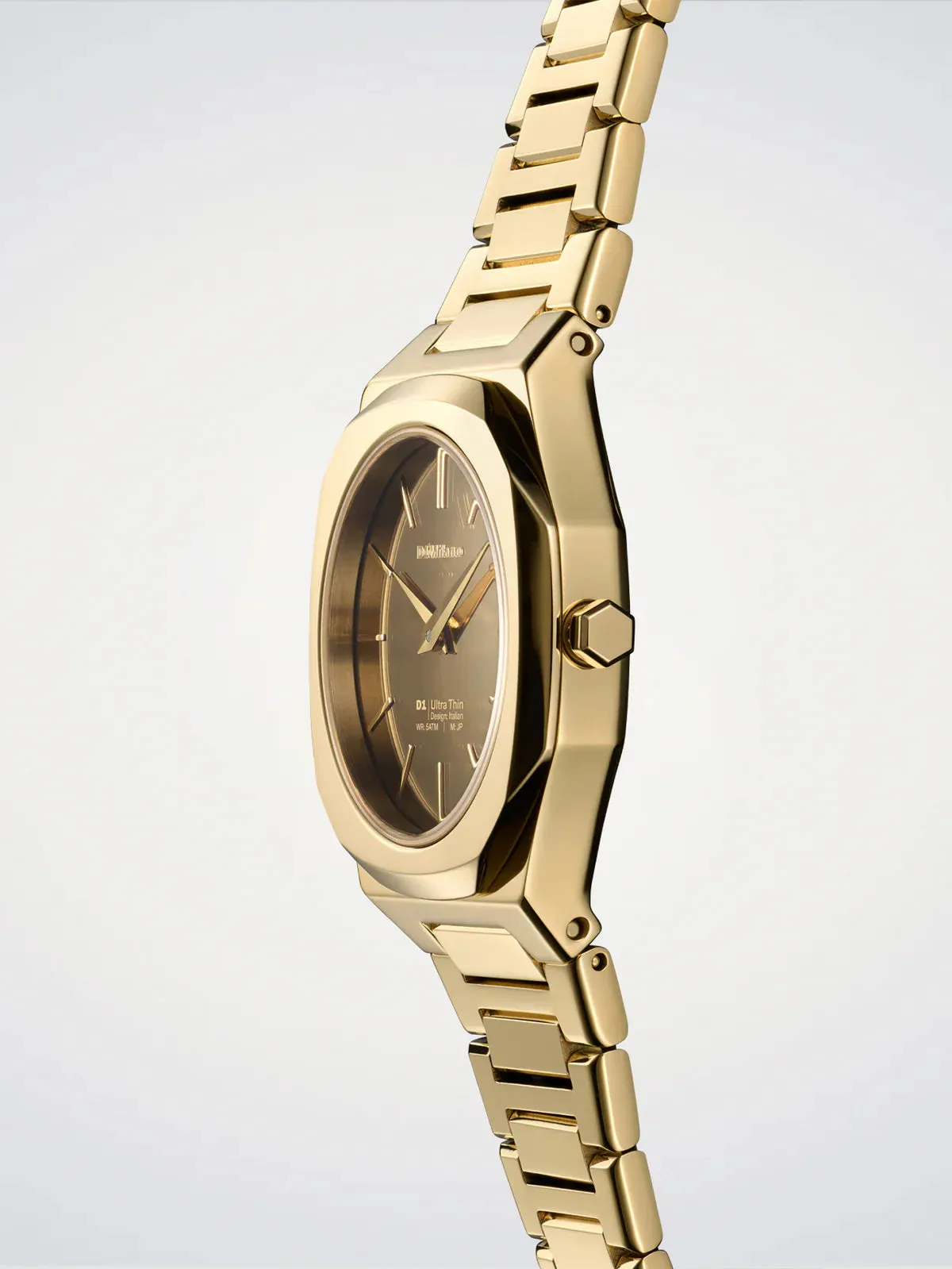 D1 Milano Gold Gleam Ultra Thin Watch sold by Jura Watches product image thumbnail 3