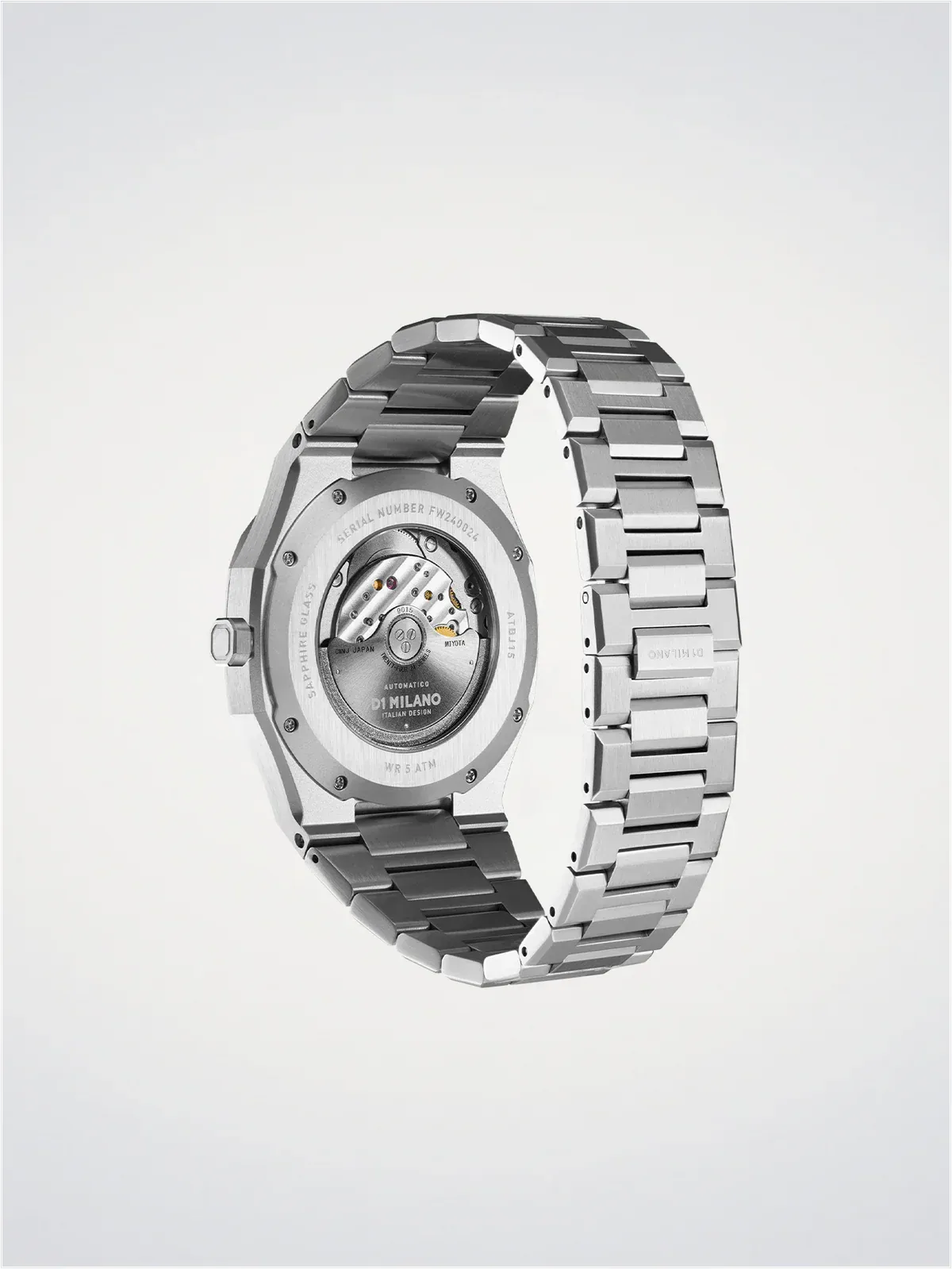 D1 Milano Obsidian Automatico Watch sold by Jura Watches product image thumbnail 4