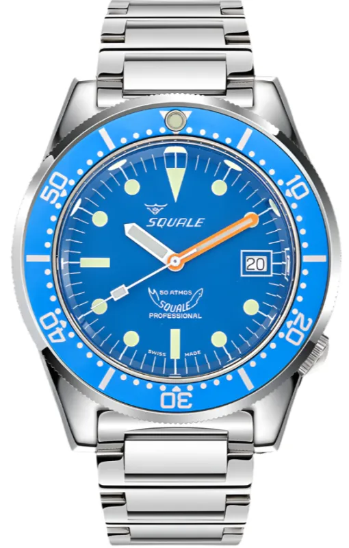 Squale 1521 Ocean Bracelet Watch made by Jura Watches