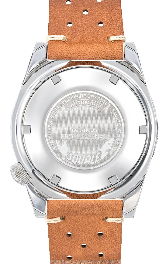 Squale Matic Dark Blue Leather Watch sold by Jura Watches product image thumbnail 2